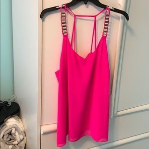 Hot Pink Flowy shirt!